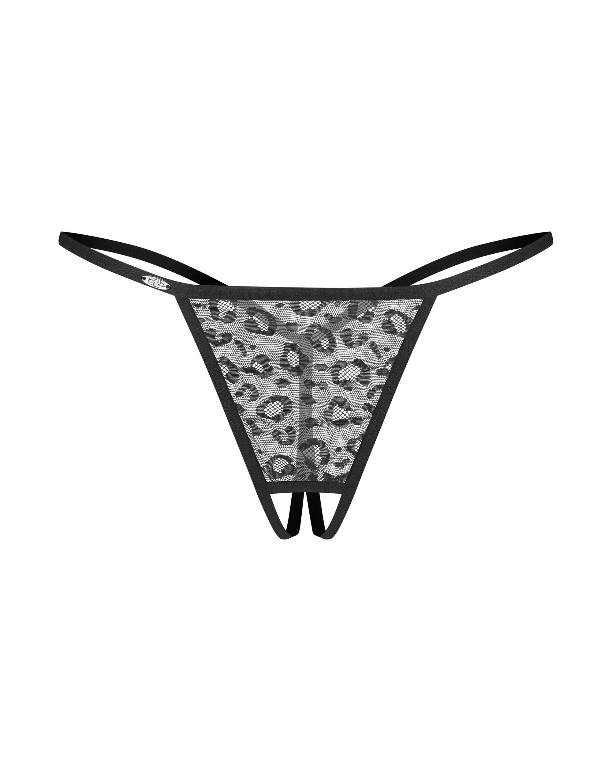 Selente Love & Fun - Perizoma da donna seducente con cavallo aperto