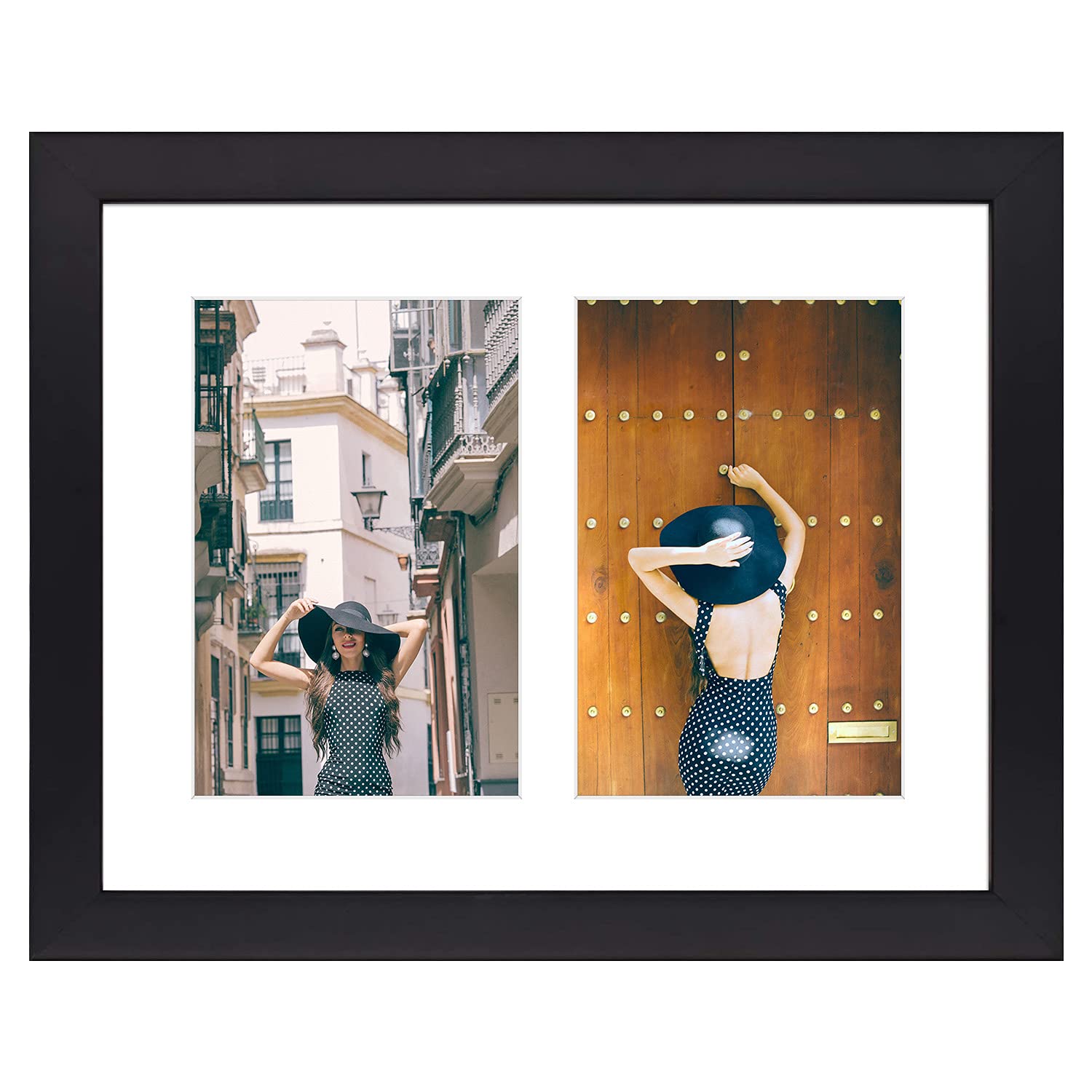 Buy MBC MAT BOARD CENTER, 8x10 Picture Frame with Two 4x6 Inch Openings