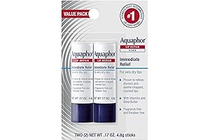 Aquaphor Lip Repair Stick: Nourishing Duo for Eczema-Prone Lips
