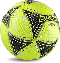 Bola Futevôlei Dualt Amarela Costurada Oficial Praia Areia Tamanho 5 Oficial Durável Resistente Profissional Altinha Futmesa Jogo Impermeável