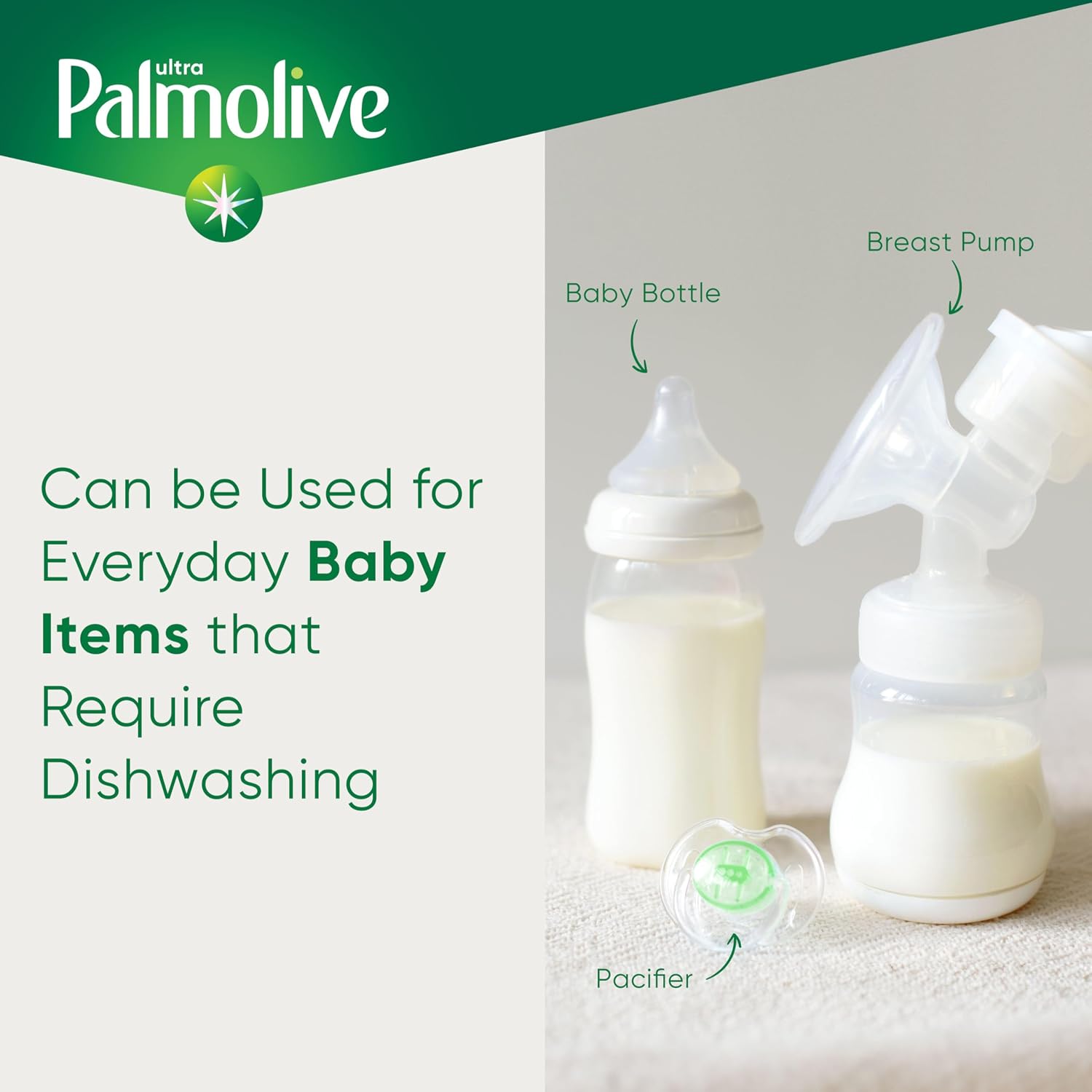 Palmolive Ultra Dishwashing Liquid Dish Soap, Pure + Clear Fragrance Free - 32.5 Fluid Ounce (Packaging may vary) (Pack of 3)