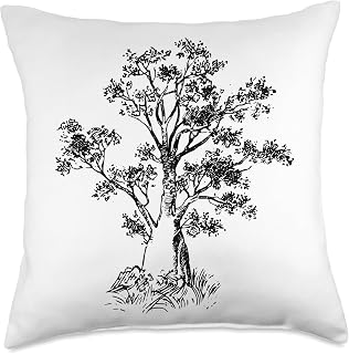 Baobab Tree Africa Madagascar Australia Adansonia Throw Pillow