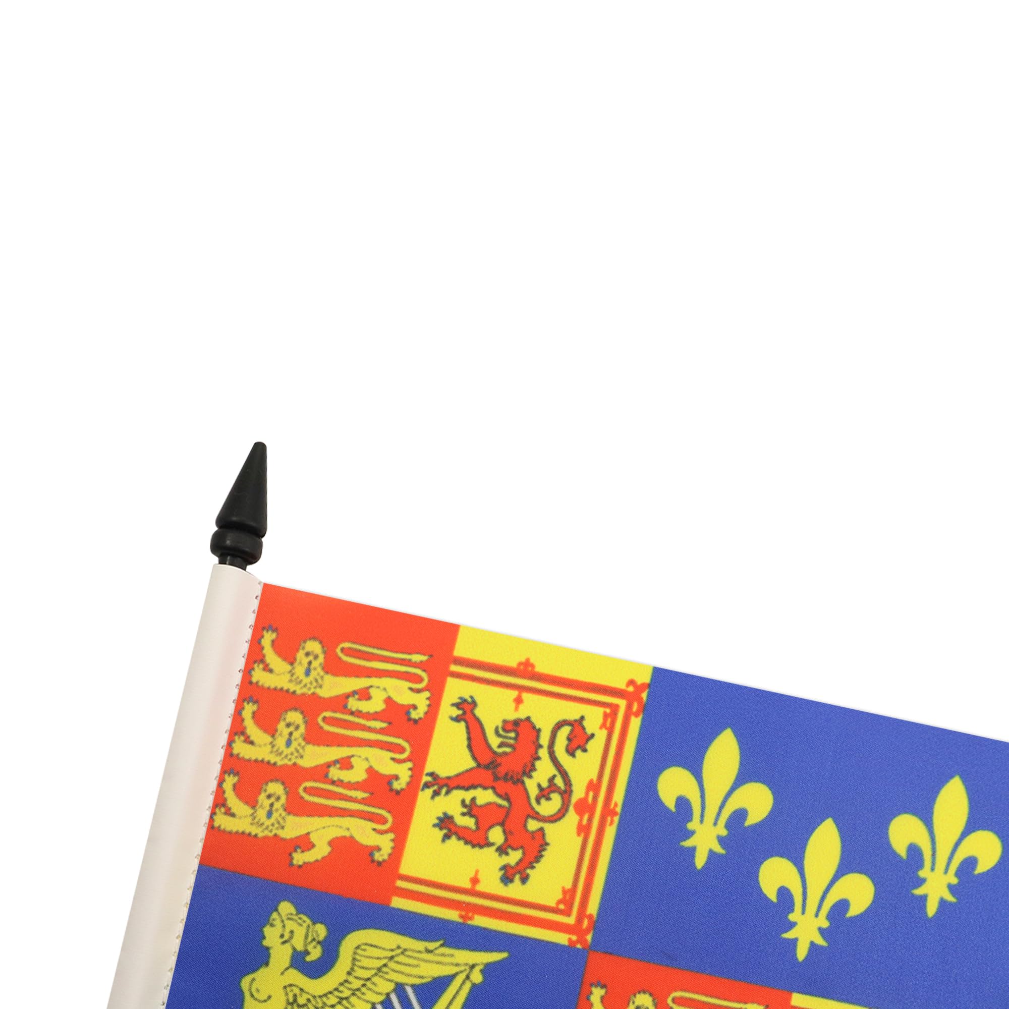 AZ FLAG Royal Banner 1707-14 (Queen Anne) Table Flag 5'' x 8'', Bristish historic Office Decoration 100% Polyester 21 x 14 cm - Image 4