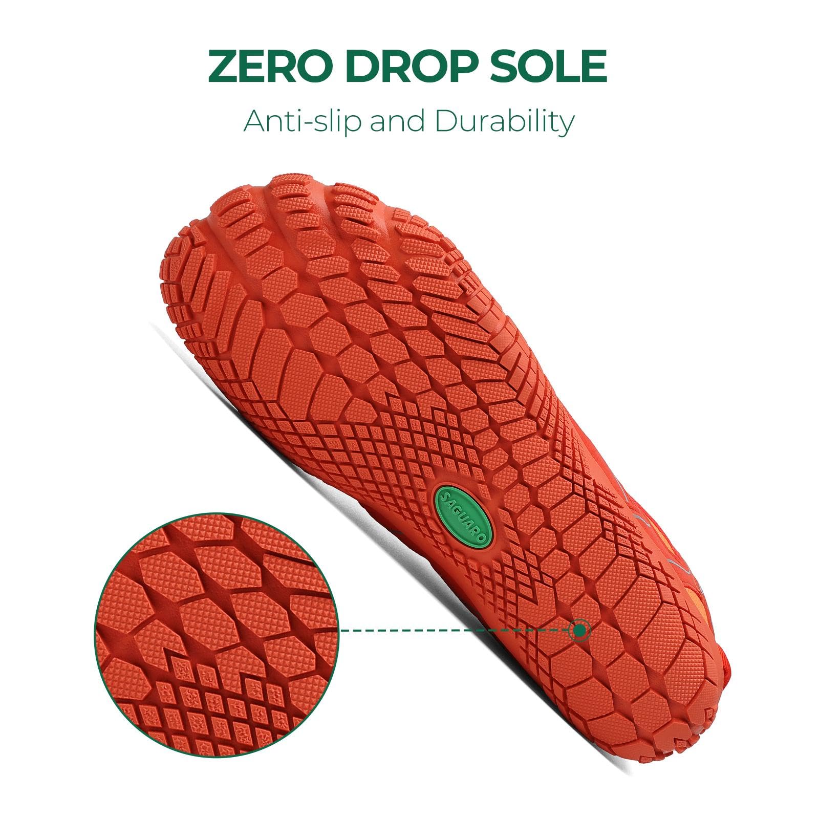 SAGUARO Scarpe Barefoot Shoes Minimaliste Scarpe da Trail Running Uomo Donna Gr.36-48