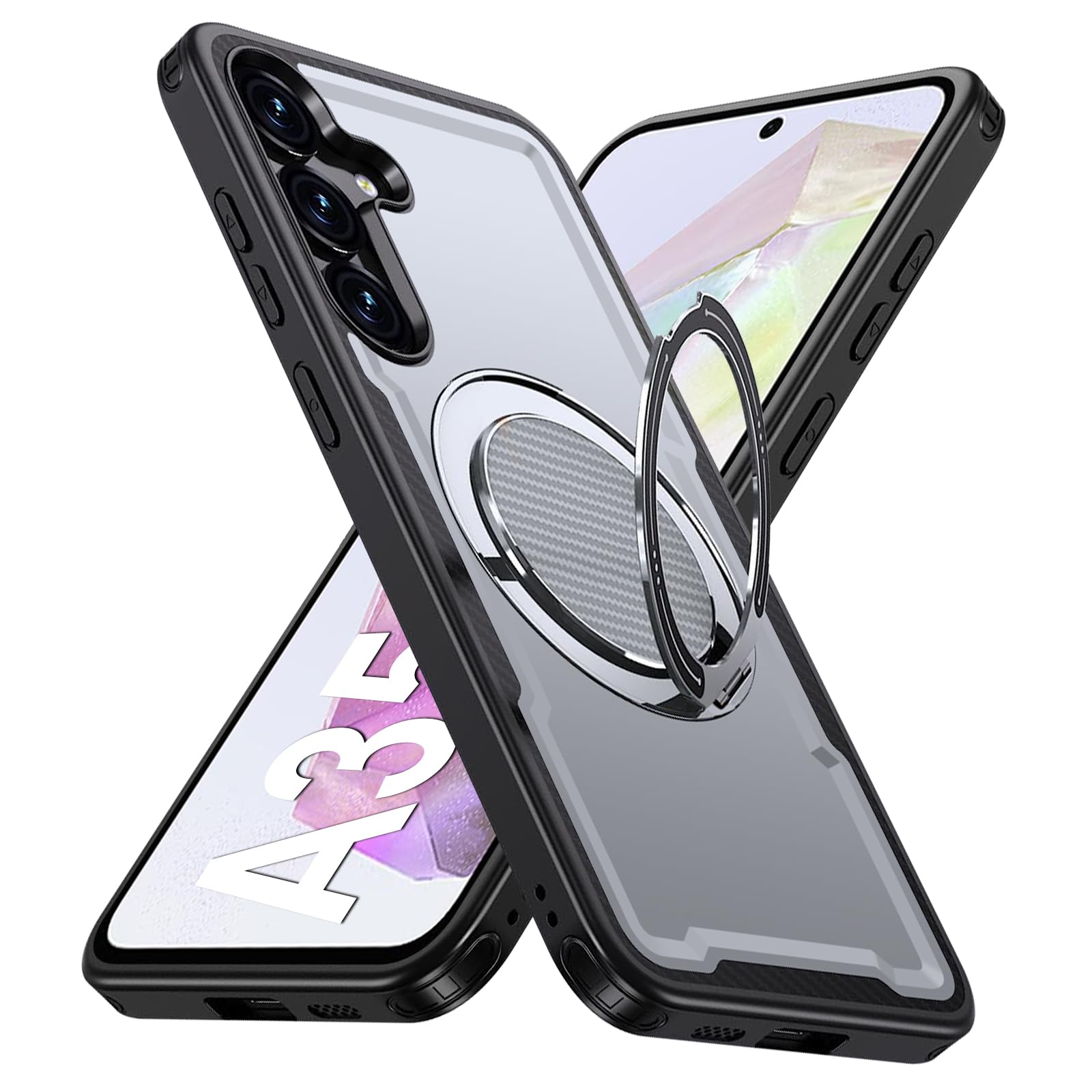 Coque magnétique Galaxy A35 antichoc militaire avec support - 8