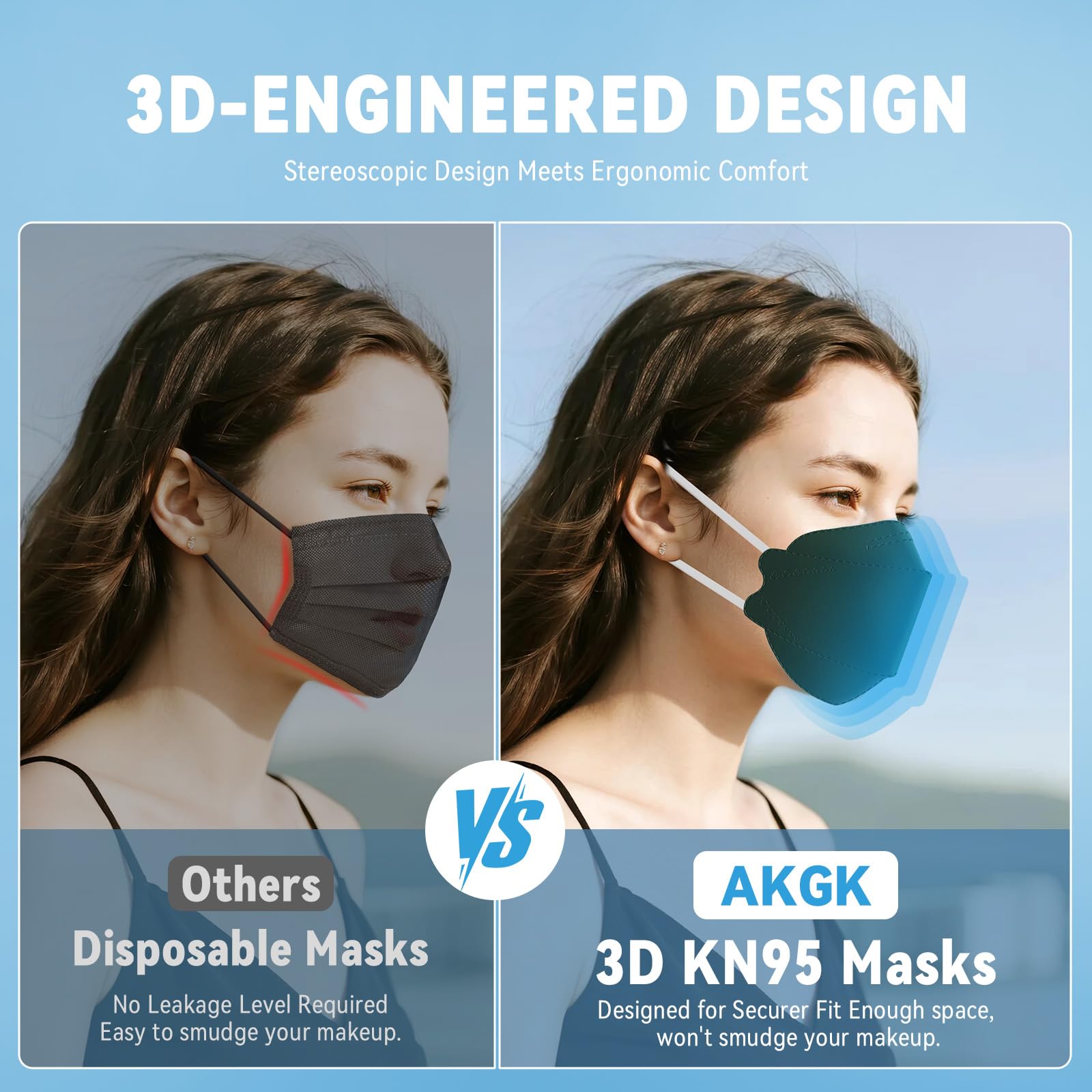 KN95 Face Masks - 50 Pack | PM2.5 Protection -3