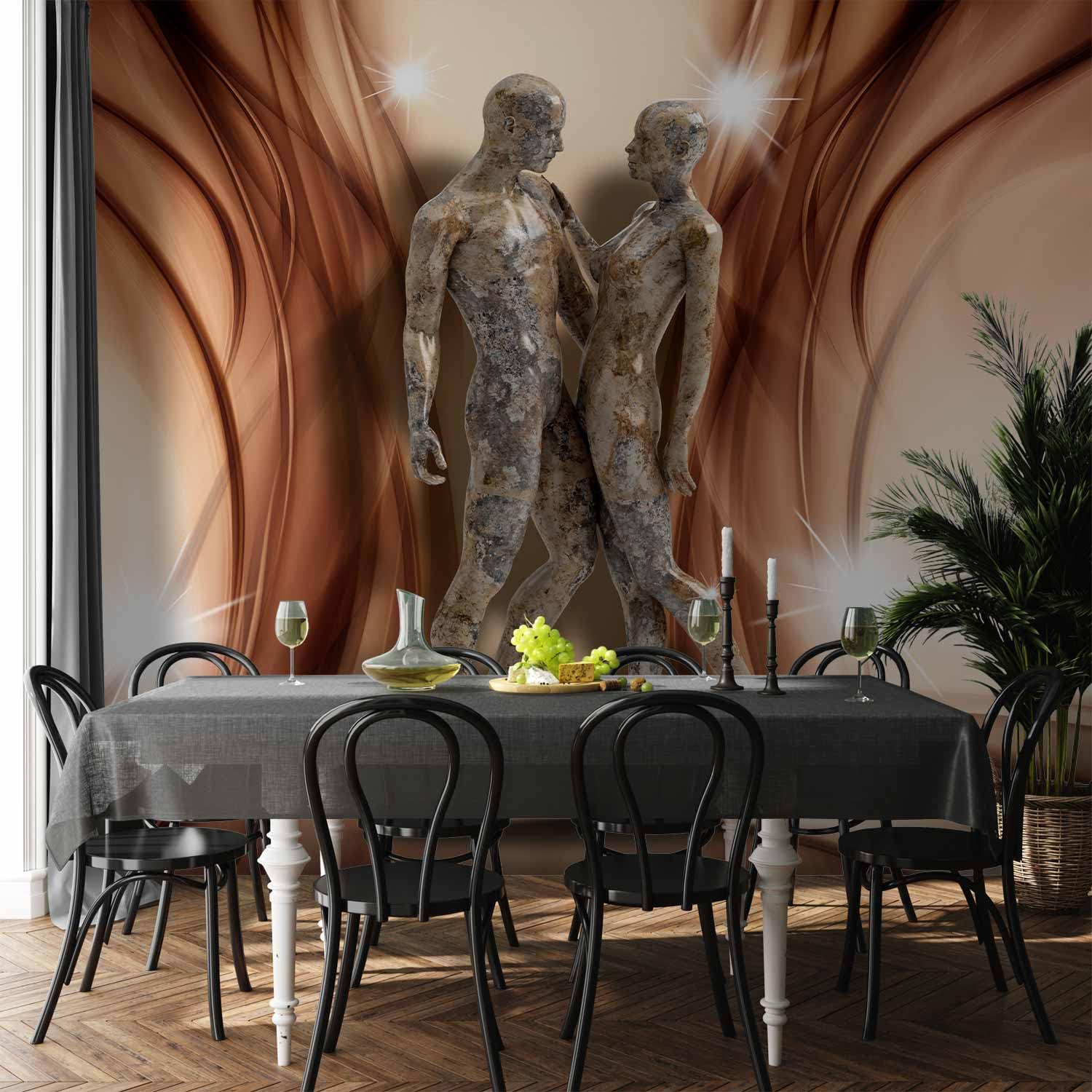 Papier Peint Murando Intissé 400x280 Cm Décoration Murale XXL Poster Tableaux Muraux Tapisserie Photo Trompe L'oeil Bibliotheque Livres I B 0016 A A