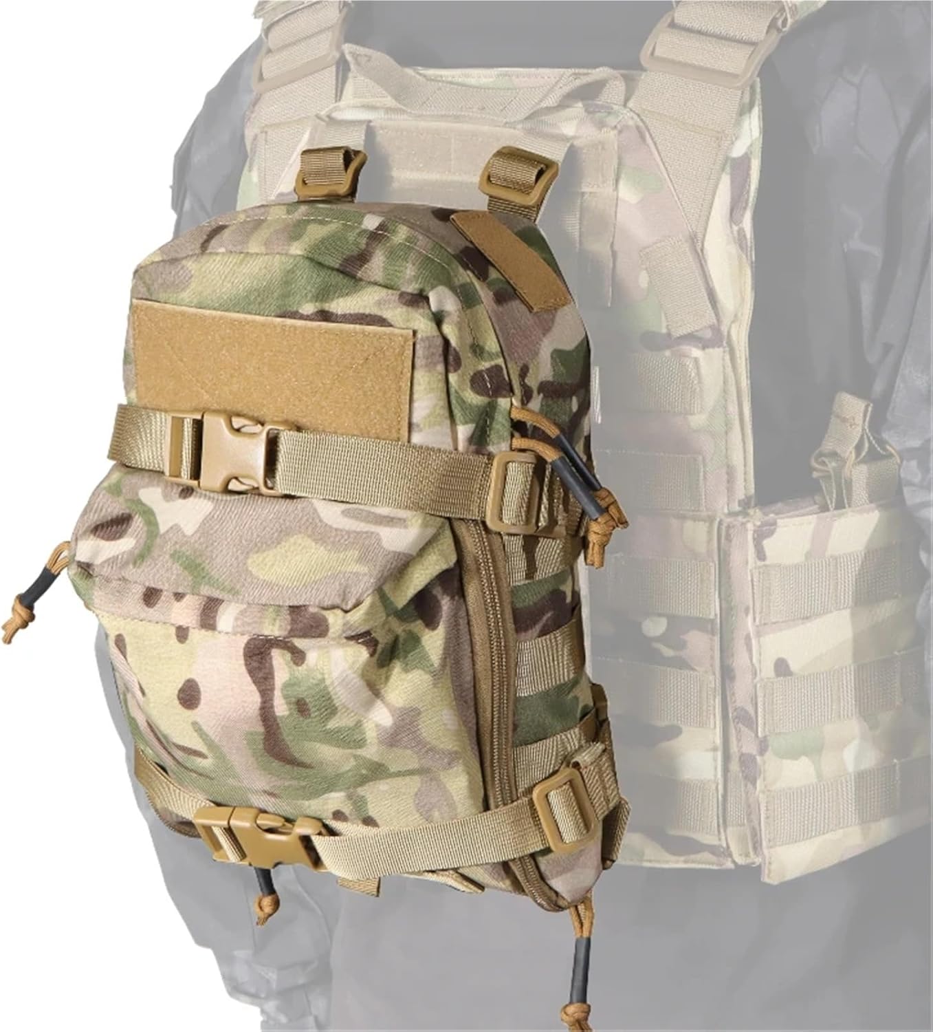 Tactical Hydration Bag MOLLE Water Bladder Carrier Pack for Tactical Backpack Plate Carrier