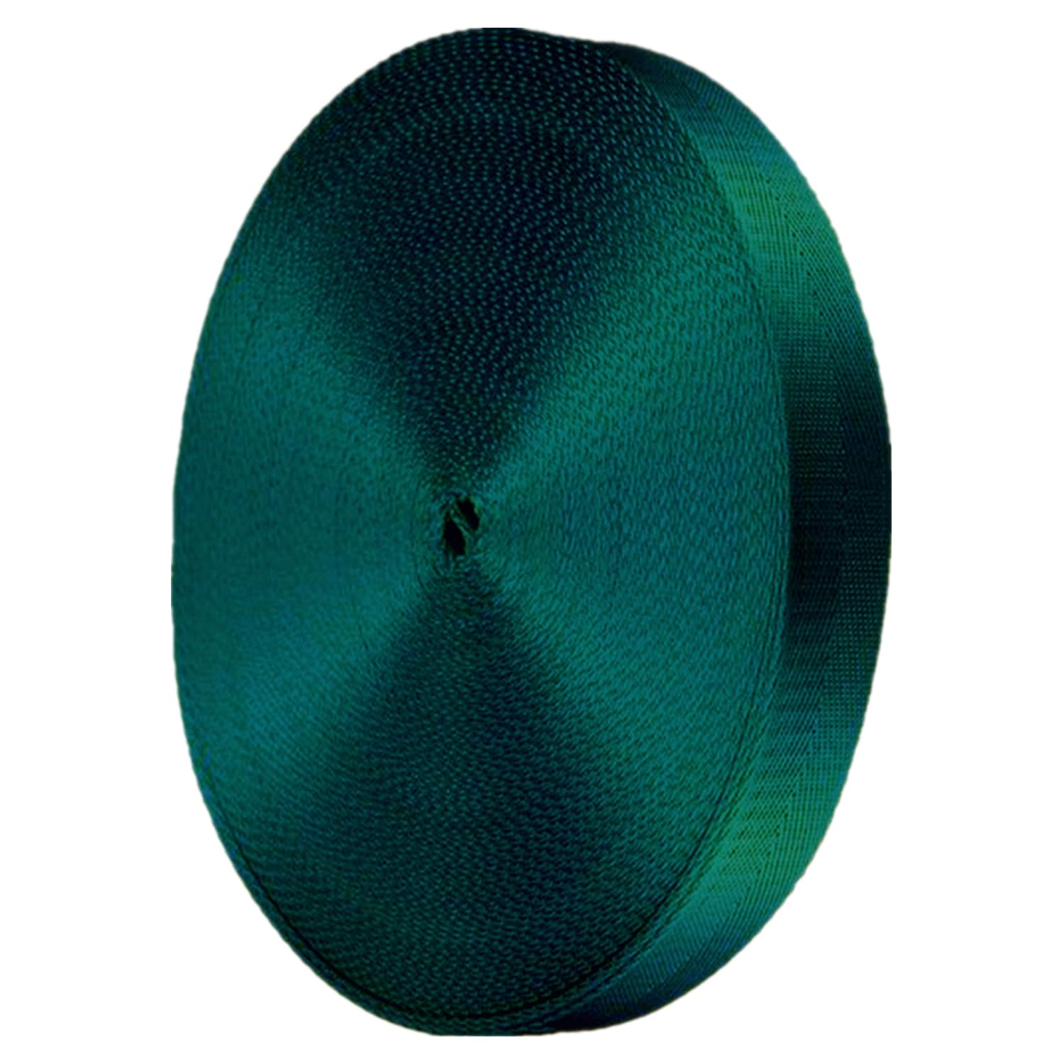 Taśmy, Nylon 38 mm wielokolorowy 5-50 jardów(Dark Green,20 yard)