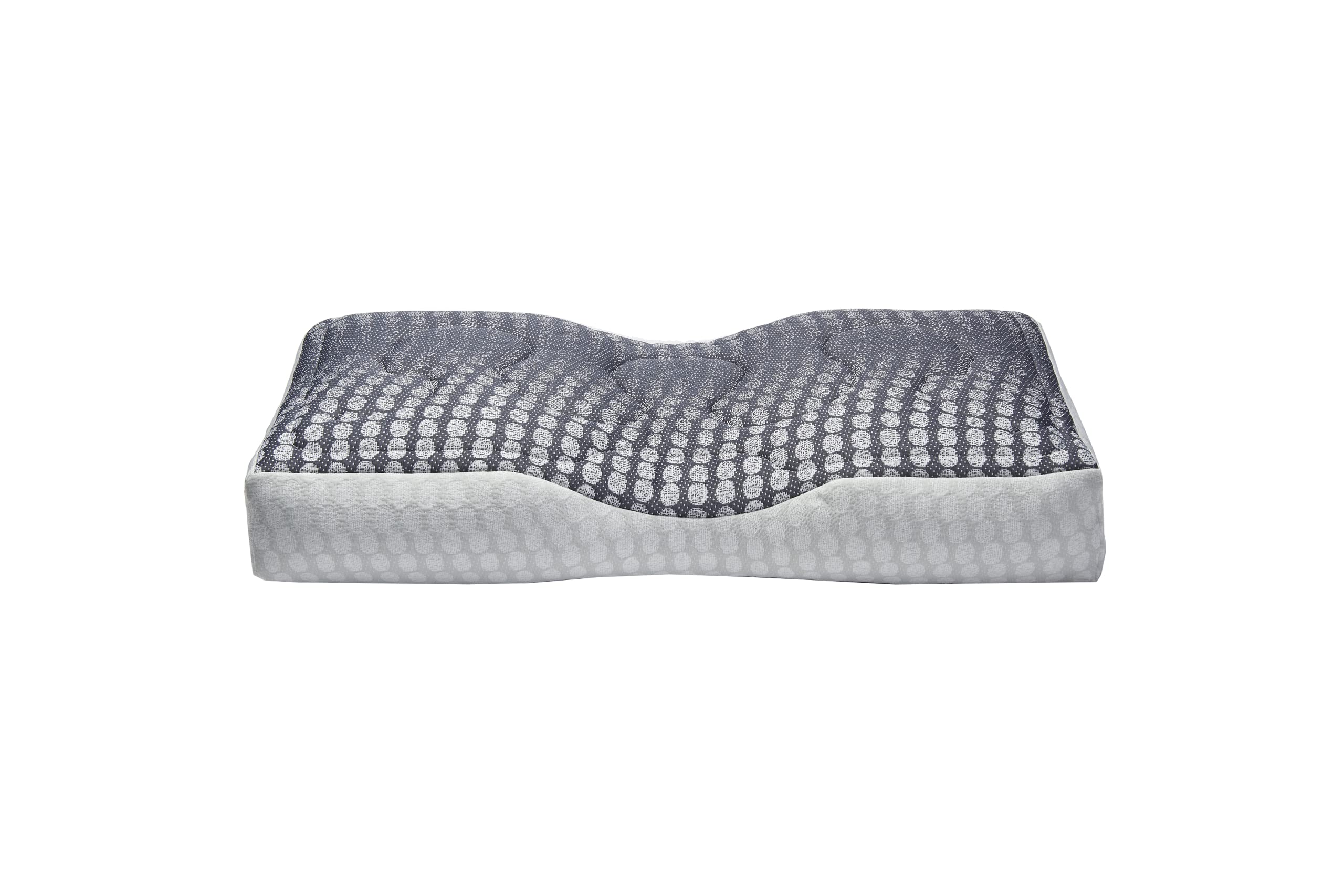 Fabe | Cuscino Gym Ideal Position (Medio-Basso), Imbottitura Ipoallergenica, Consente Supporti Specifici per Diverse Posizioni, Aiuto per Patologie della Spalla e Cervicali, 40x70x10hx13h, 1000g