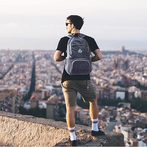 Miniatura 6 de G4Free Mochila de senderismo de 30 l, ligera, plegable, para viajes, al aire libre, para hombres y mujeres