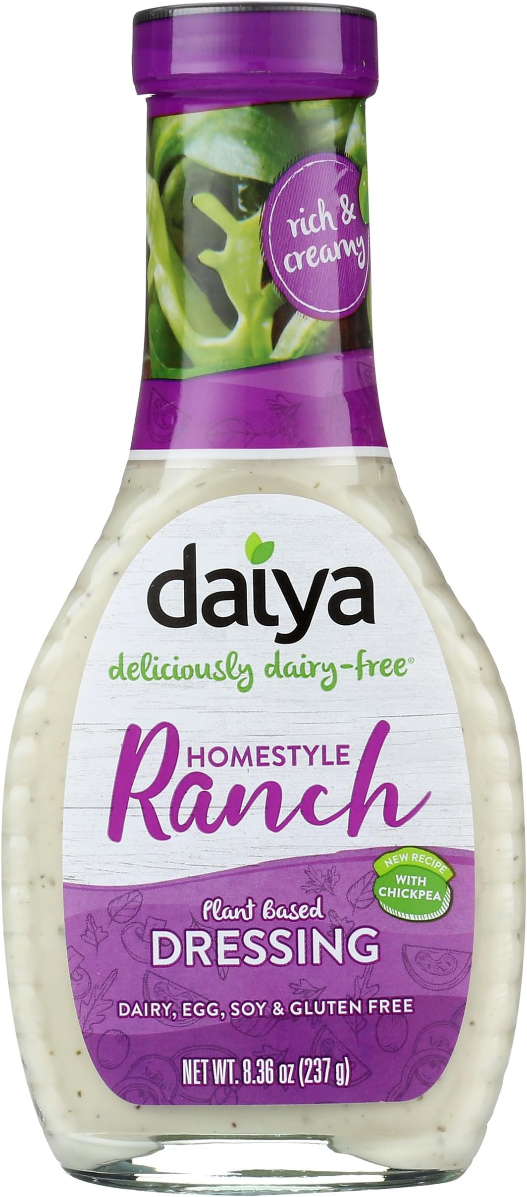 Daiya Dairy Free Homestyle Ranch Dressing, 237 gm