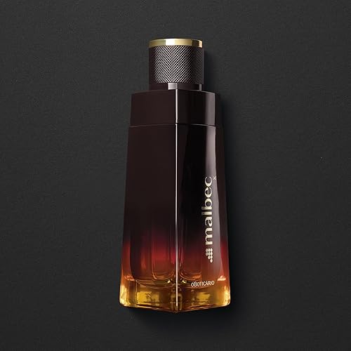 Miniatura 7 de Malbec X Cologne de O Boticário. Colonia para hombre de roble francés vino tinto añejado en barrica. Fragancia cítrica y picante (3.4 fl oz)