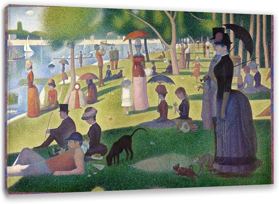 Amazon.com: Famous Painting 'Sunday afternoon on La Grande Jatte Amazon.com: Famous Painting 'Sunday afternoon on La Grande Jatte