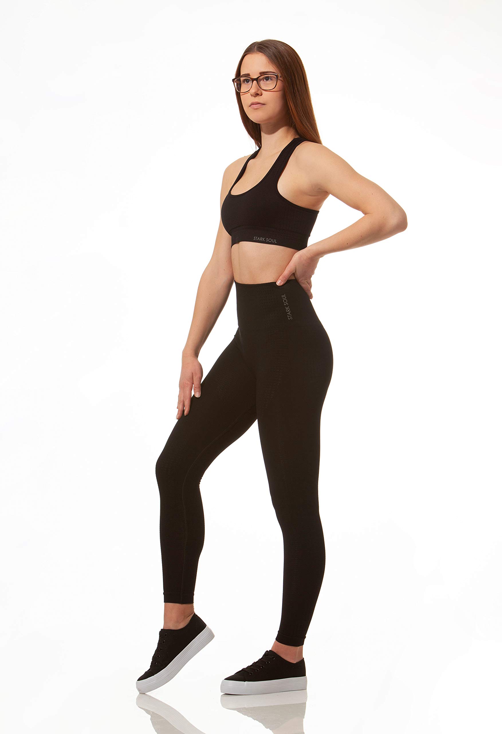 STARK SOUL - 5129_Nero, Leggings Donna