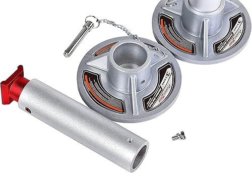 Miniatura 8 de Power Zone 680065 Bomba dual de elevación rápida Gato hidráulico de aluminio de 3 toneladas con 3 toneladas de aluminio Jack Stand Combo Set,