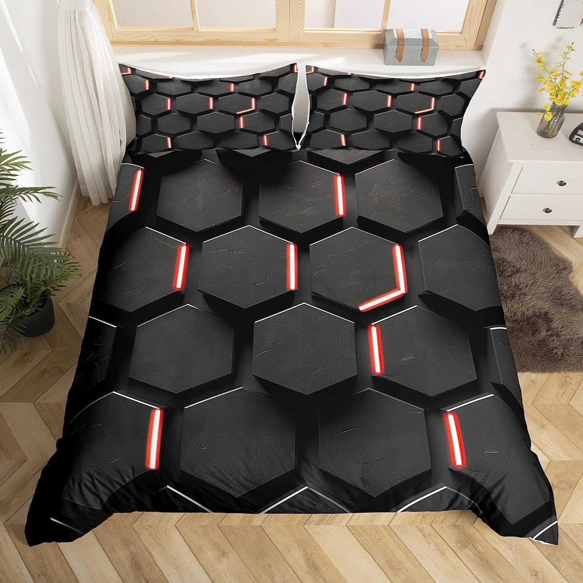 Housse de couette sports extrêmes microfibre Homemissing pour chambre d'ado dynamique