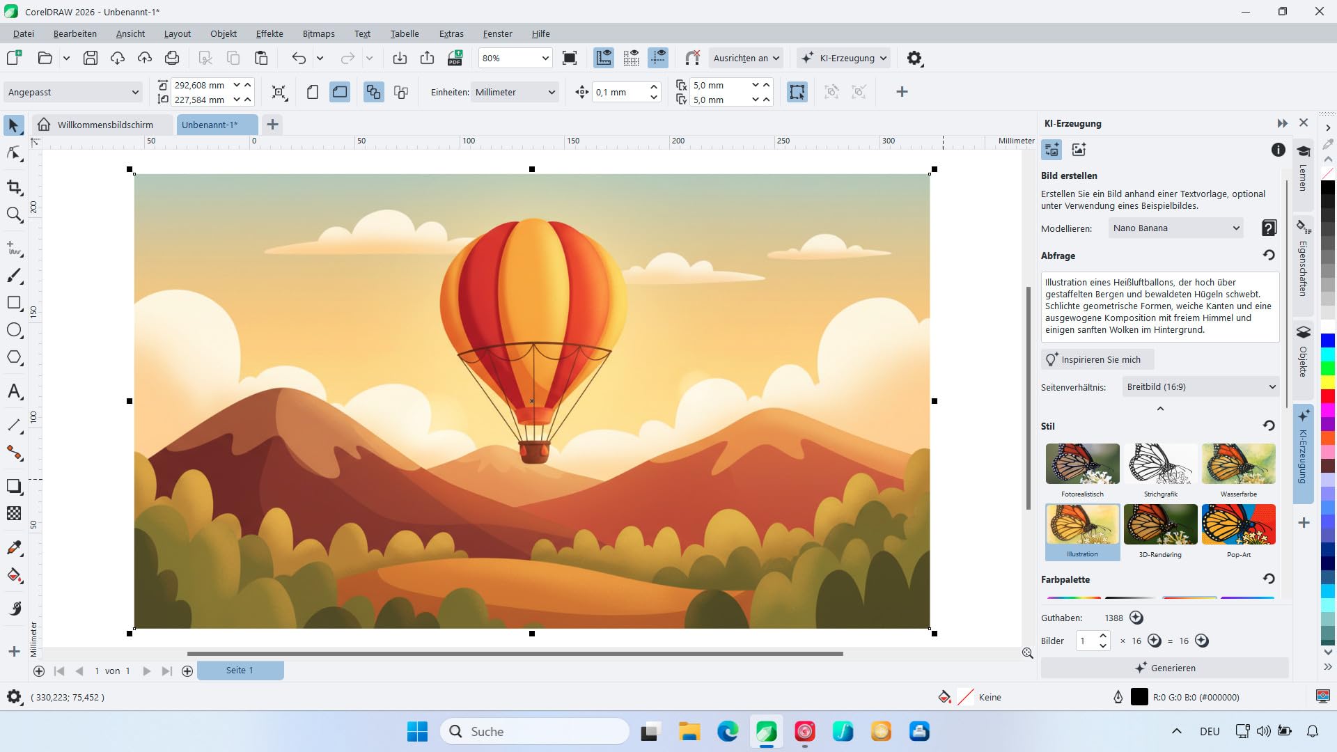 CorelDRAW Graphics Suite 2026 Windows / MAC /Dauerlizenz DE / ML #PKC | ProductKeyCard, kein Datenträger enthalten