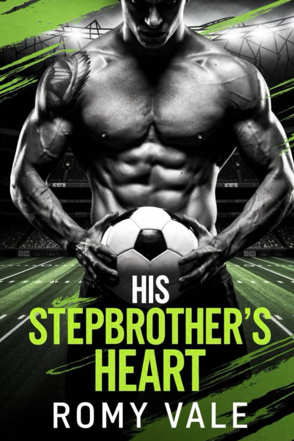 His Stepbrother's Heart: A College Soccer Mm Romance (Hearts in Overtime)