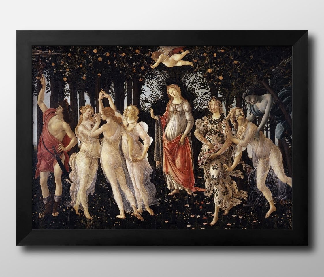 サンドロ・ボッティチェリ、春（部分）、限定希少・大蔵省印刷局制作