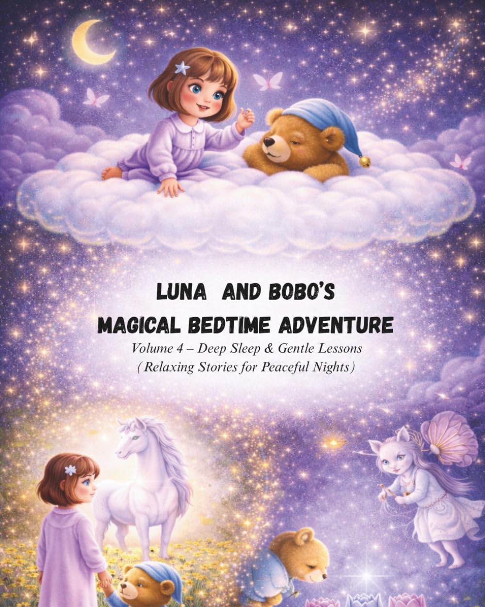 Luna and Bobo’s Magical Bedtime Adventures - Volume 4: Deep Sleep & Gentle Lessons (Relaxing Stories for Peaceful Nights)