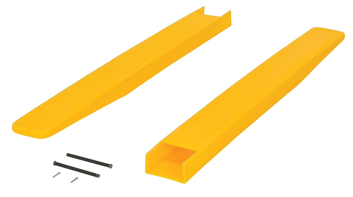 Vestil F4-42 Polyethylene Fork Blade Protectors 4 in. x 42 in. Yellow