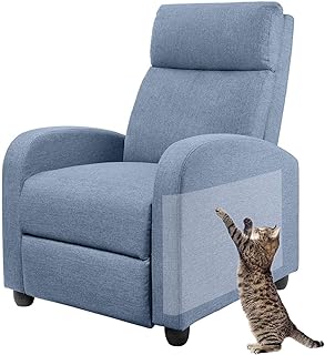 Anti Scratching Tapes, 10pcs Furniture Protectors For Cats, 0.1mm Cat Couch Protector, Clear Double Sided Cat Scratch Deterrent Tape for Furniture, Couch, Sofa, Chair and Leather, Cat Training Tape