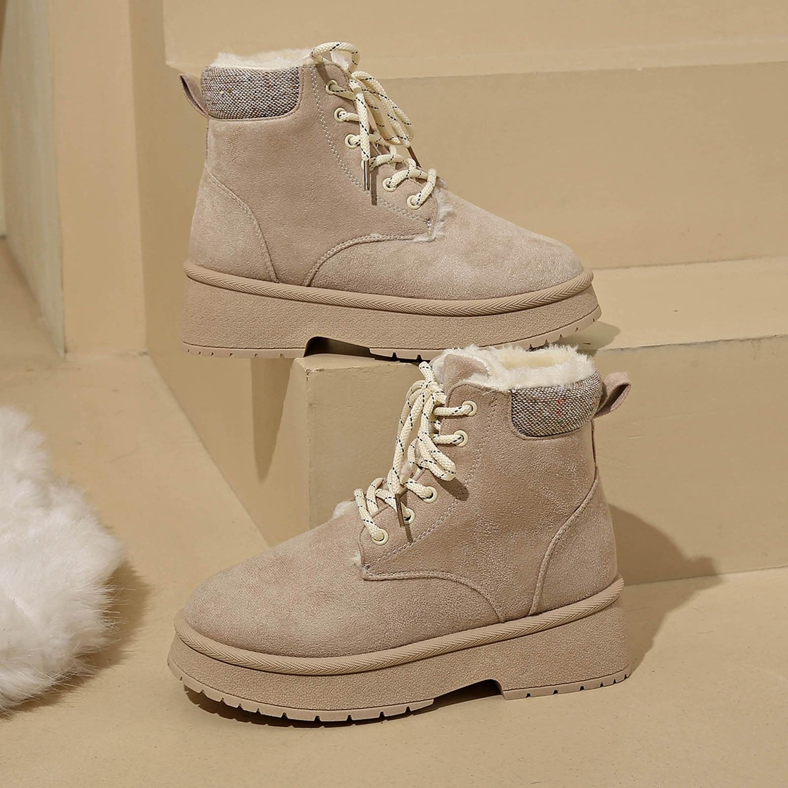 Apres Ski Femme Bottes De Neige Hiver Boots Bottine Imperméable Chaussures Après Grand Froid Botte Pour Chaussure Randonnée D'hiver Bottines Fourrées Glacia Barefoot Botas Snow Raquette Apres-Ski