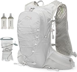 IX INOXTO Running Hydration Vest for Men Women Water Backpack for Running 3L Running Hydration Pack for Trail Running Mara...