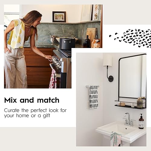 Miniatura 5 de GEOMETRY Toalla de cocina  Toallas de microfibra de secado rápido para secado de cocina  Toalla de secado rápido premium  No olvidado + Fiona (juego