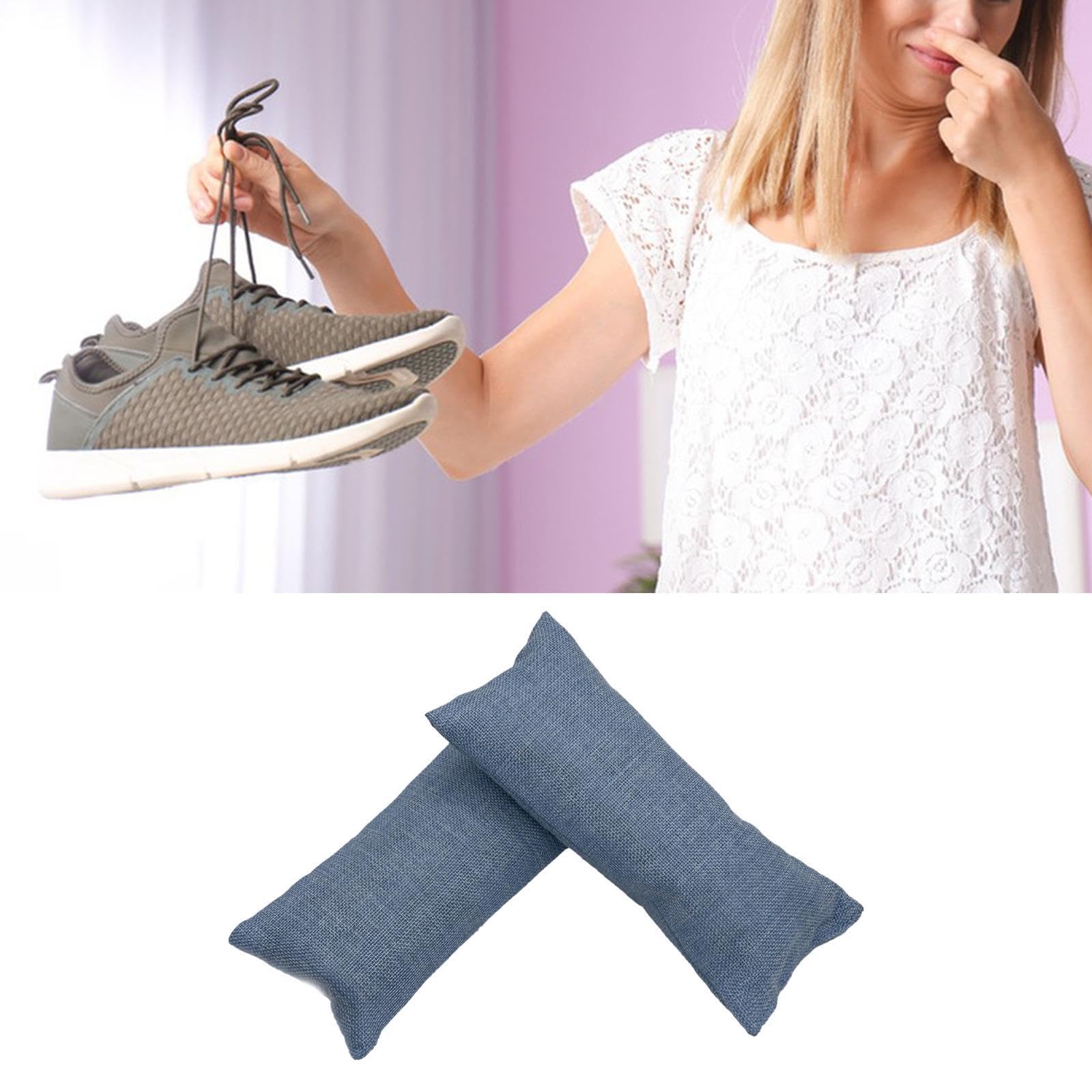 Baoblaze 2X Schuh Bag Sweat Absorber Boxhandschuh Bag Mehrzweck aktivierter Beutel Geruchsentferner für Sporthandschuhe