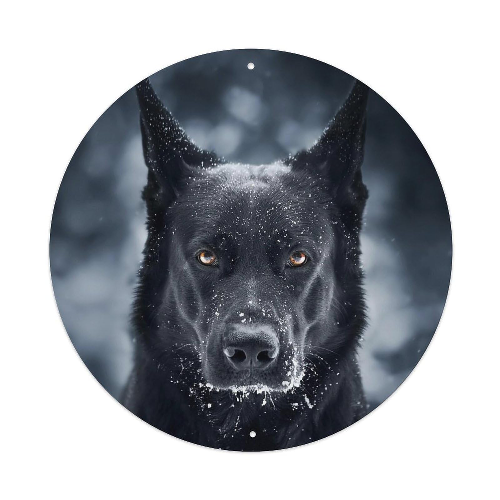 Belgian Malinois Animal Poster German Shepherd Metal Tin Sign