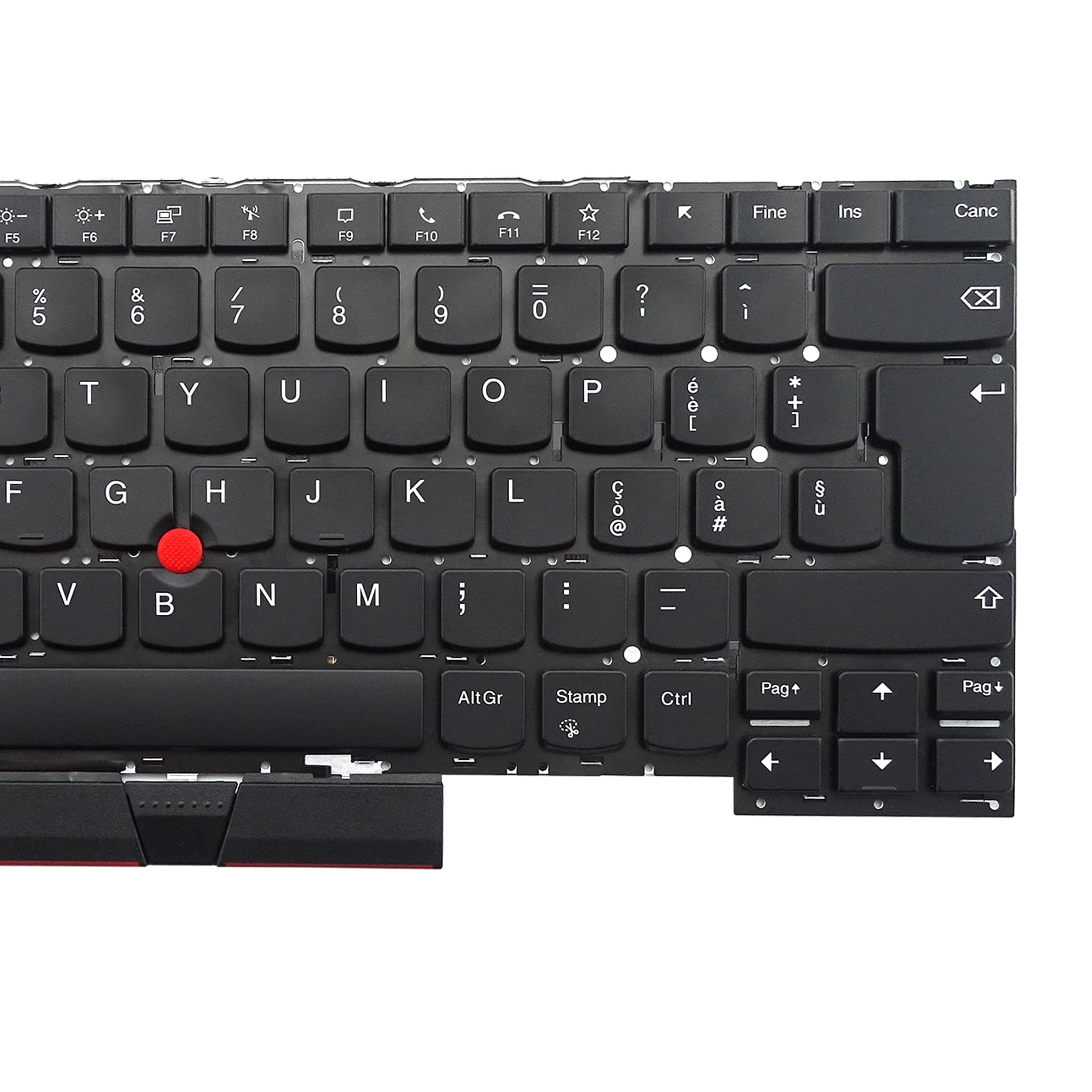 Tastiera di ricambio per Lenovo Thinkpad T14s Gen1 (italiano/italiano, retroilluminato)