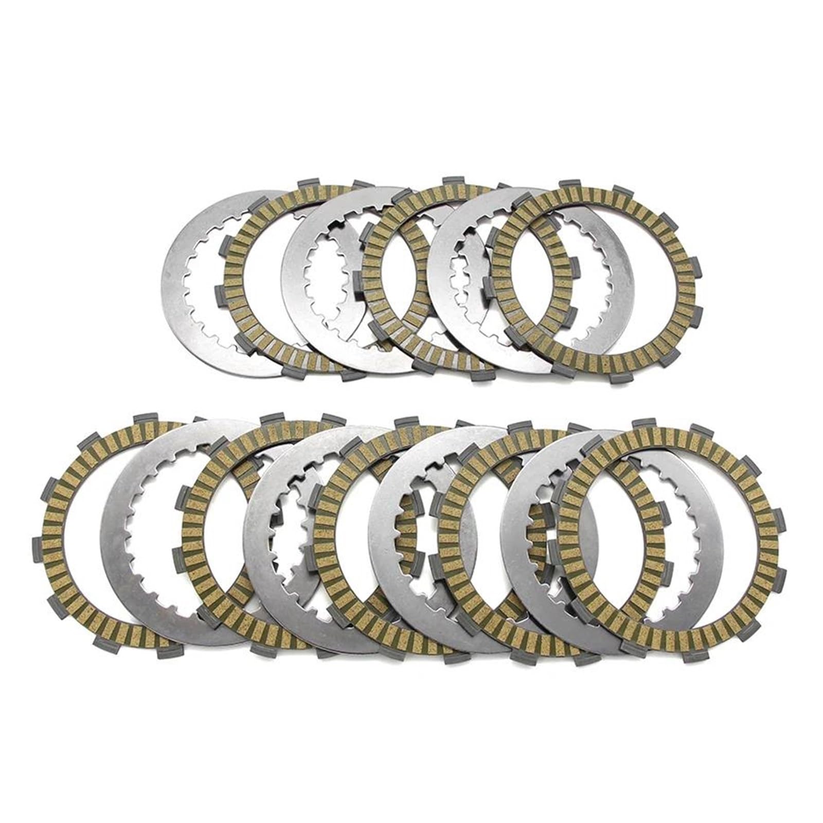 Reibungskupplungsscheiben für Motorräder Motorrad Kupplungskuppler Scheibenplatten Kit Für CR125 RY R1 R2 R3 R4 R5 R6 R7 CRF250R CR 125 22201-KRN-670 22201-KSC-670