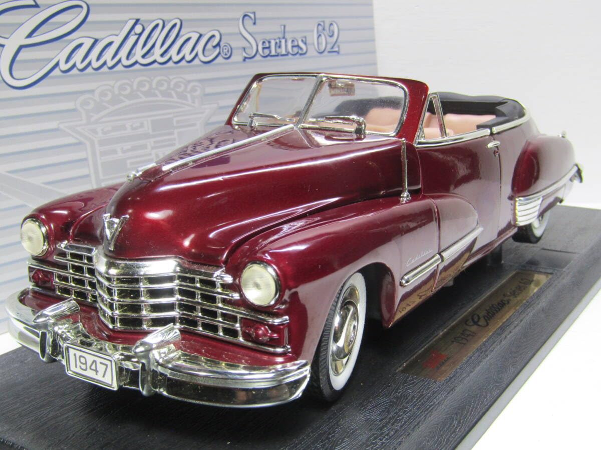 Amazon | Cadillac Series62 1/18 キャデラック wineメタ美品 フリート