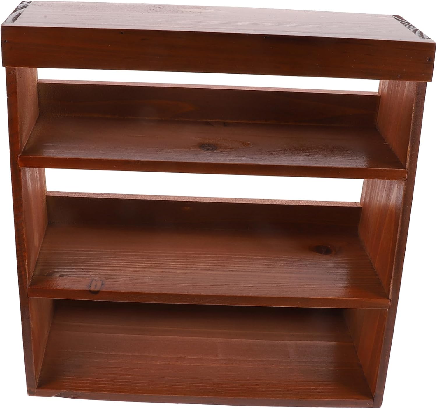 Wooden Riser Display Stand Multi-purpose Desktop Shelving Toy Model Display Rack