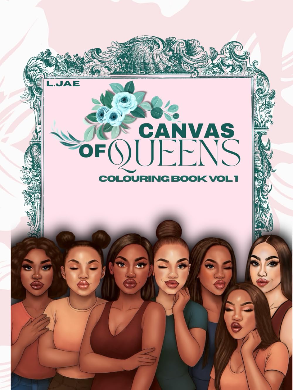 Canvas of Queens - Colouring book