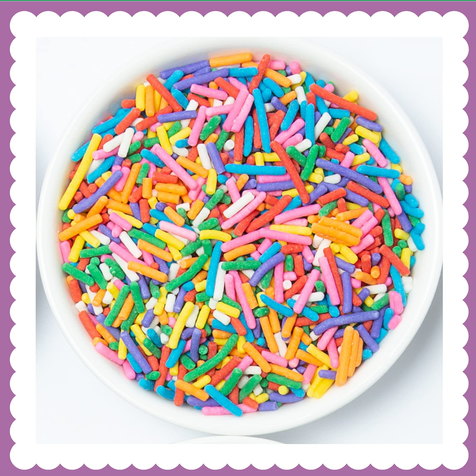 Sugar Chic Strands(Jimmies)- Rainbow -V2 (200)