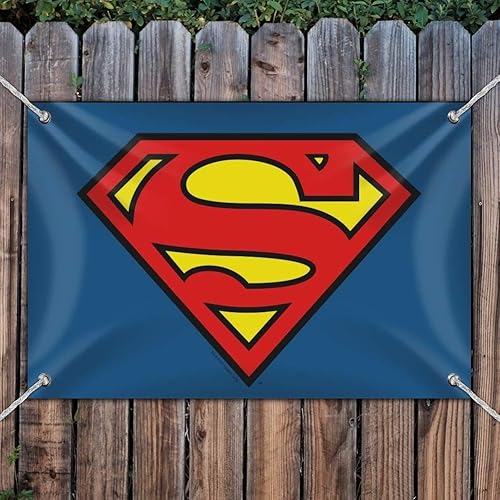Miniatura 3 de GRAPHICS & MORE Letrero de Superman Classic S Shield Logo Home Business Office