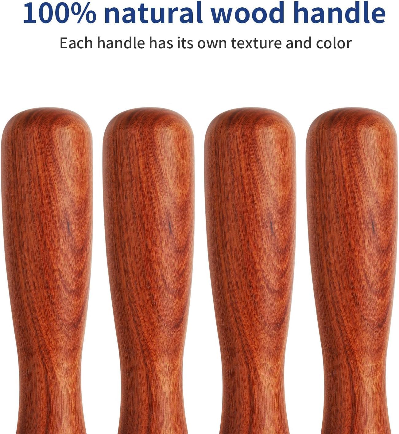 54mm 3 Ear Bottomless Portafilter for Breville BES870/878/880/876/840/820 Series Espresso Machines - Rosewood Handle with 304 Stainless Steel Filter Basket - Image 7