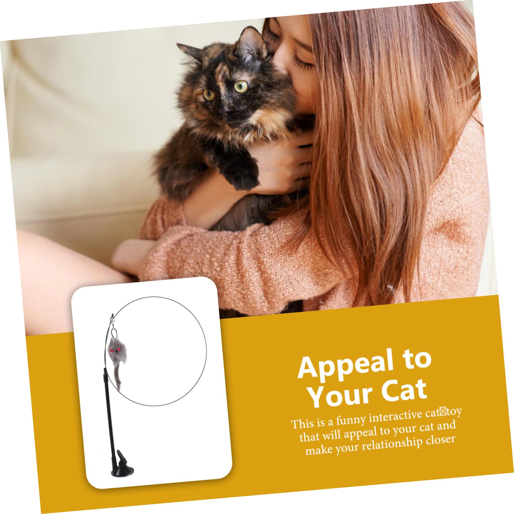 Sosoport Jouets Interactifs pour Chats Jouets pour Chatons De Interactif Ventouse pour D'Aspiration De De De avec Ventouse
