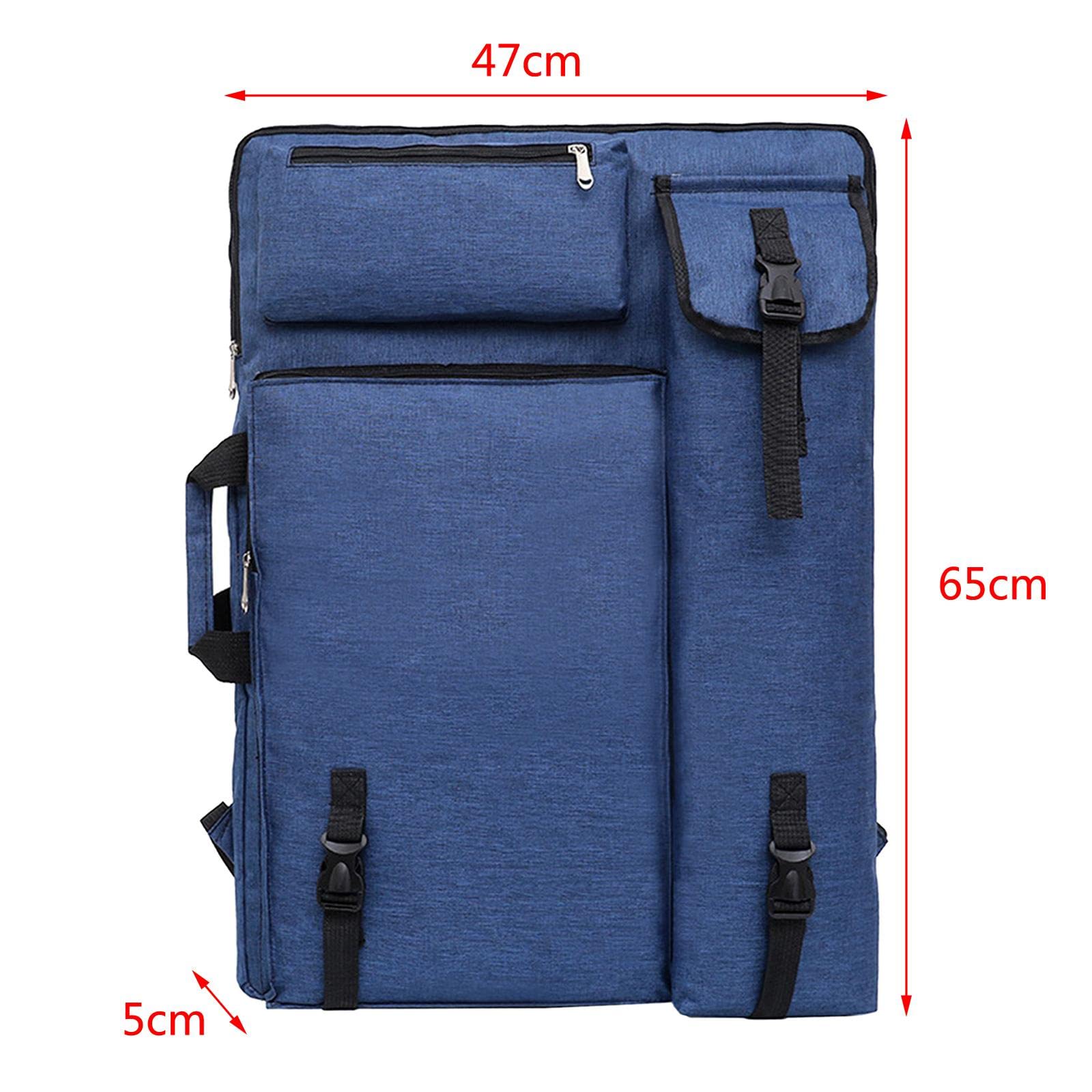 CAPASTEC Kunstmappe Tragetasche - Transporttasche Für Zeichenbedarf, Skizzenblock & Malutensilien