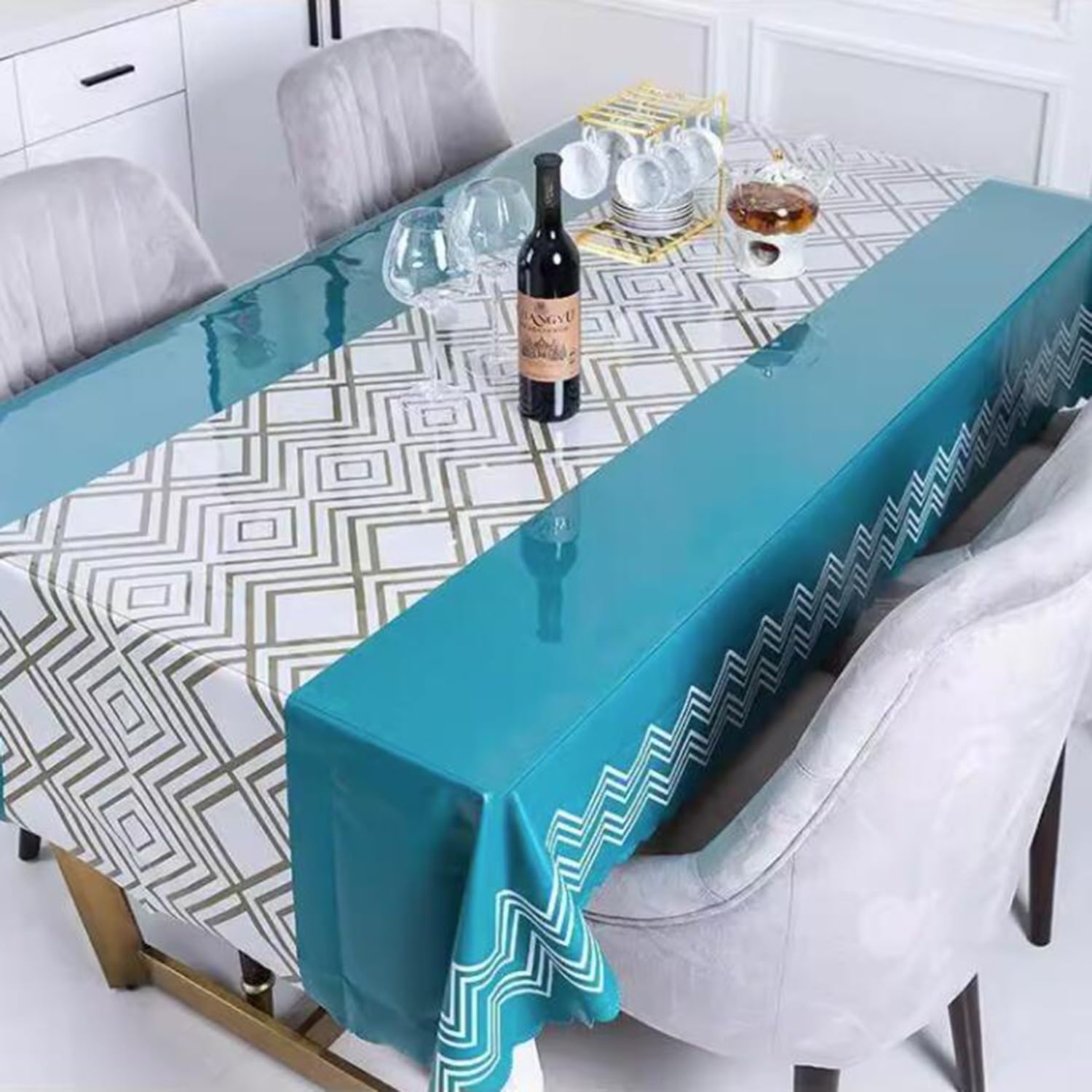 Tapis De Chaise De Tapis De Bureau pour Sols, Transparent Tapis Protecteur De Sol 40x80 60x120 70x140 80x160 90x180 Cm Épaisseur : 1,5 Mm (Size : 100x150cm)