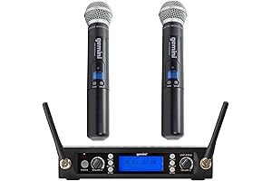 Pro Dual Wireless Microphone System