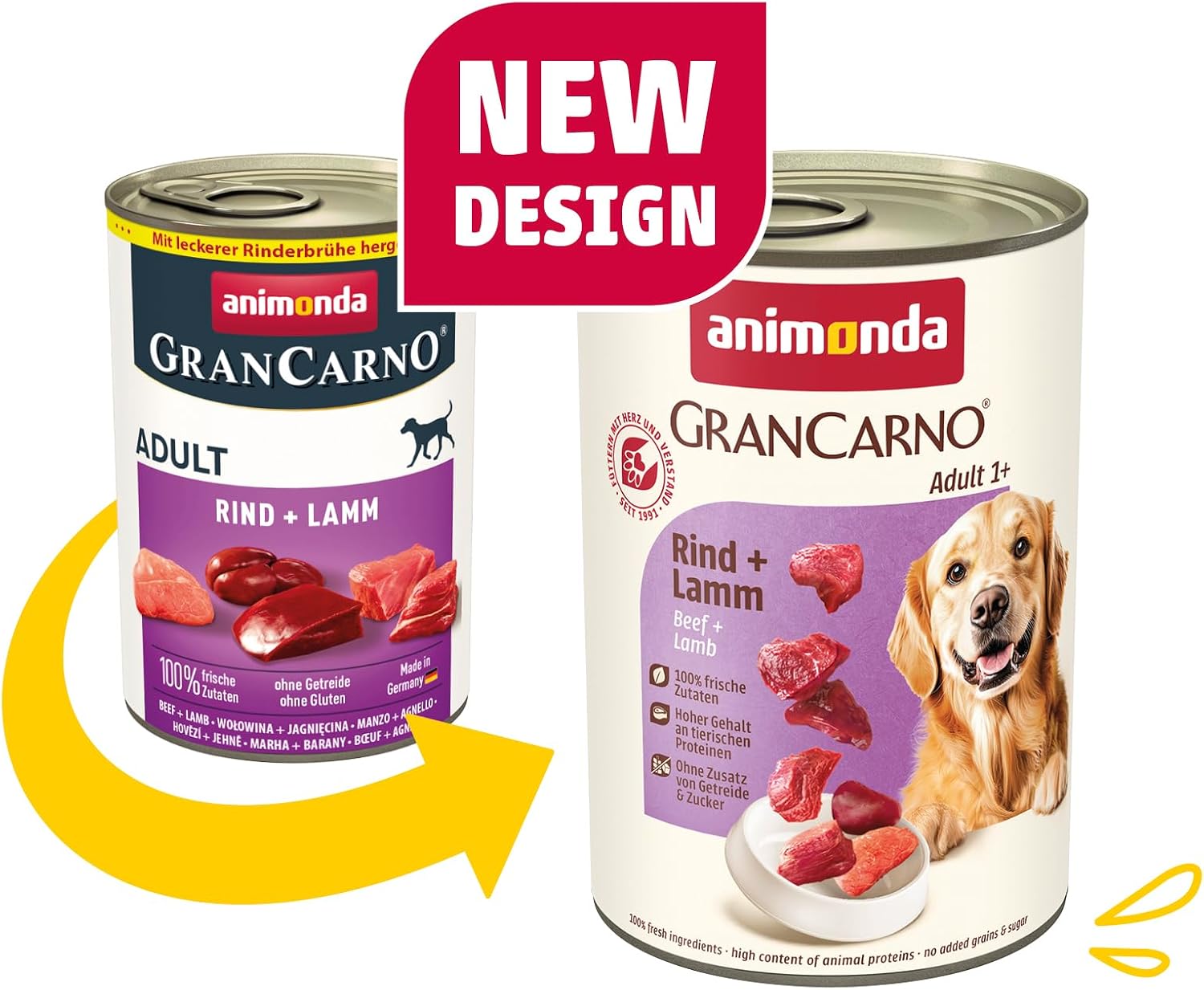Dog animonda gurankaruno Wet Hood [Adult] Beef, Lamb Meat G X 6 [82733]