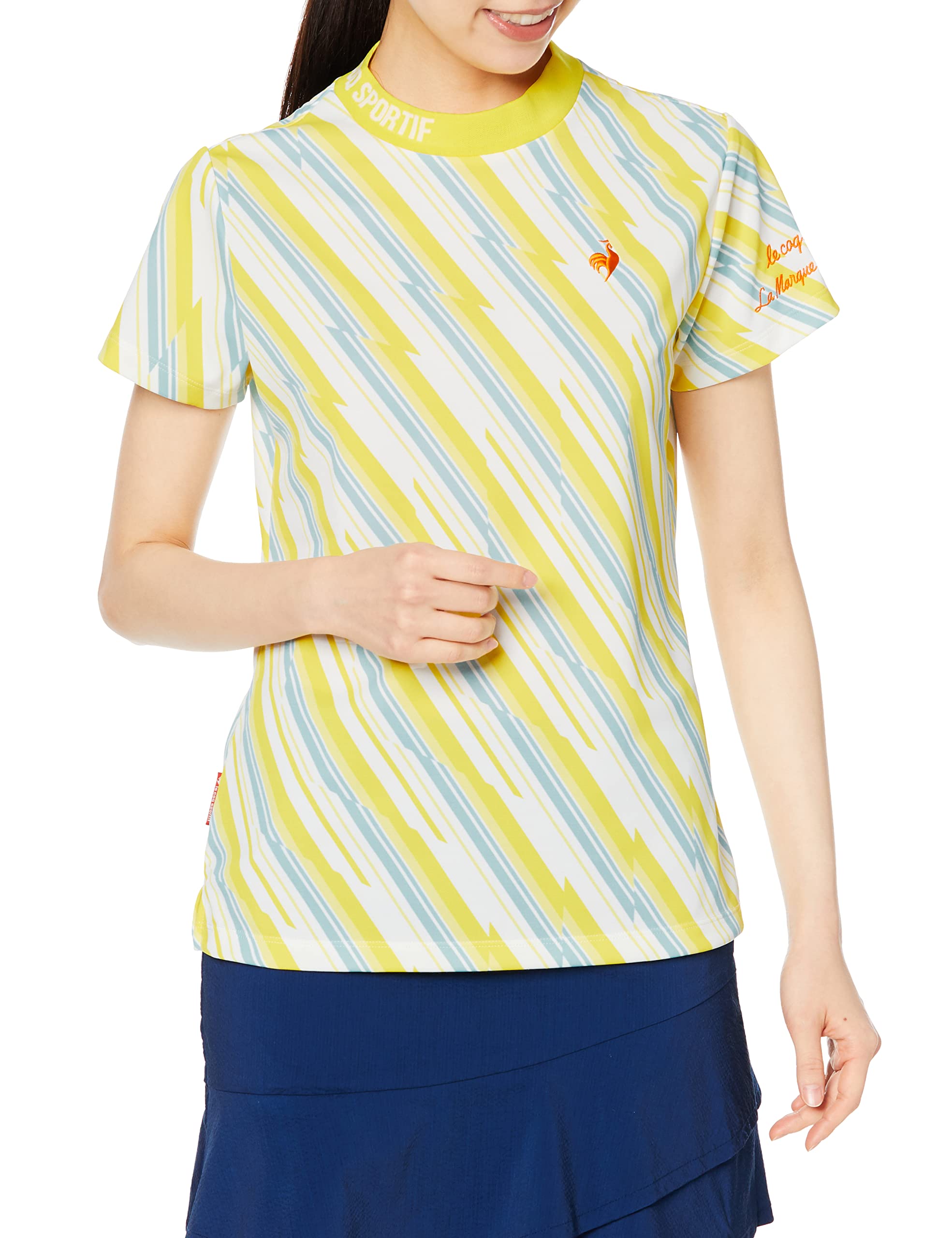 Amazon.co.jp: [ルコックスポルティフゴルフ] ゴルフ 半袖シャツ