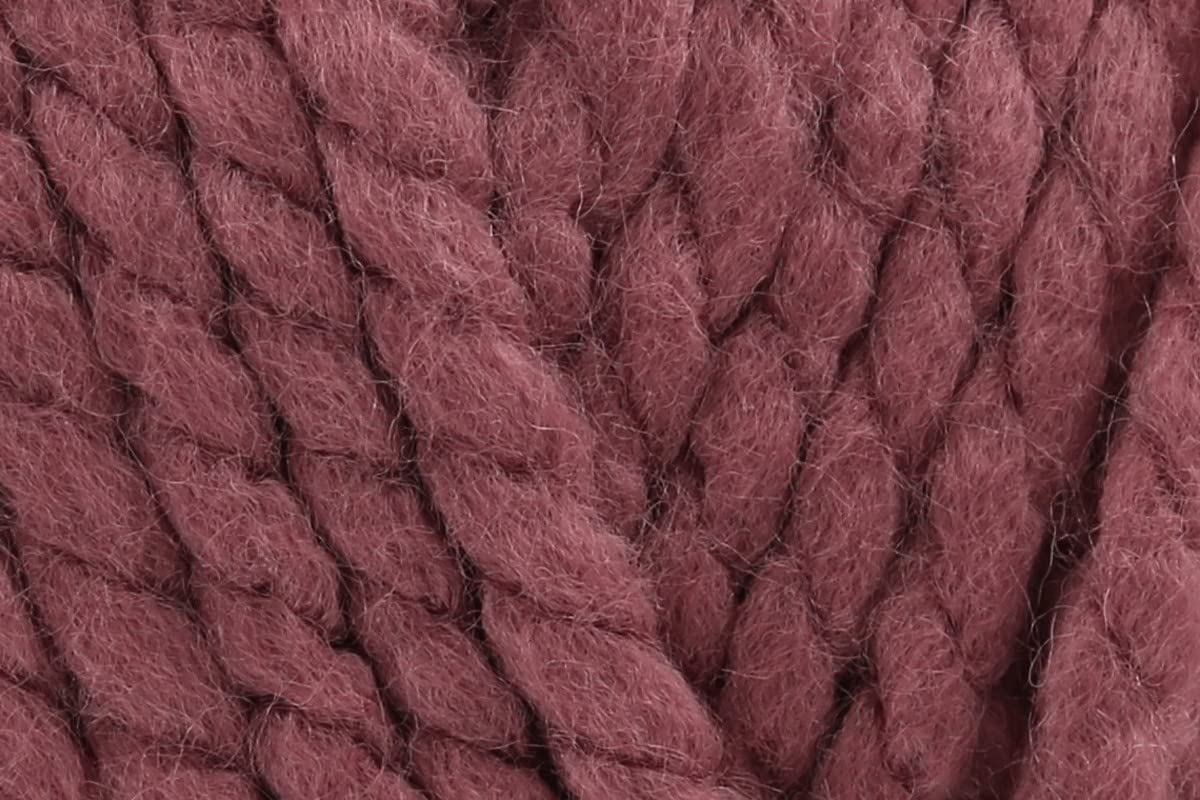 Hayfield Bonus Super Chunky Crochet Yarn, 100% Acrylic Knitting Wool for Cushions, Scarves, Headwear & Blankets - 100g Balls - Mauve (646) - Pack of 3 — image 1