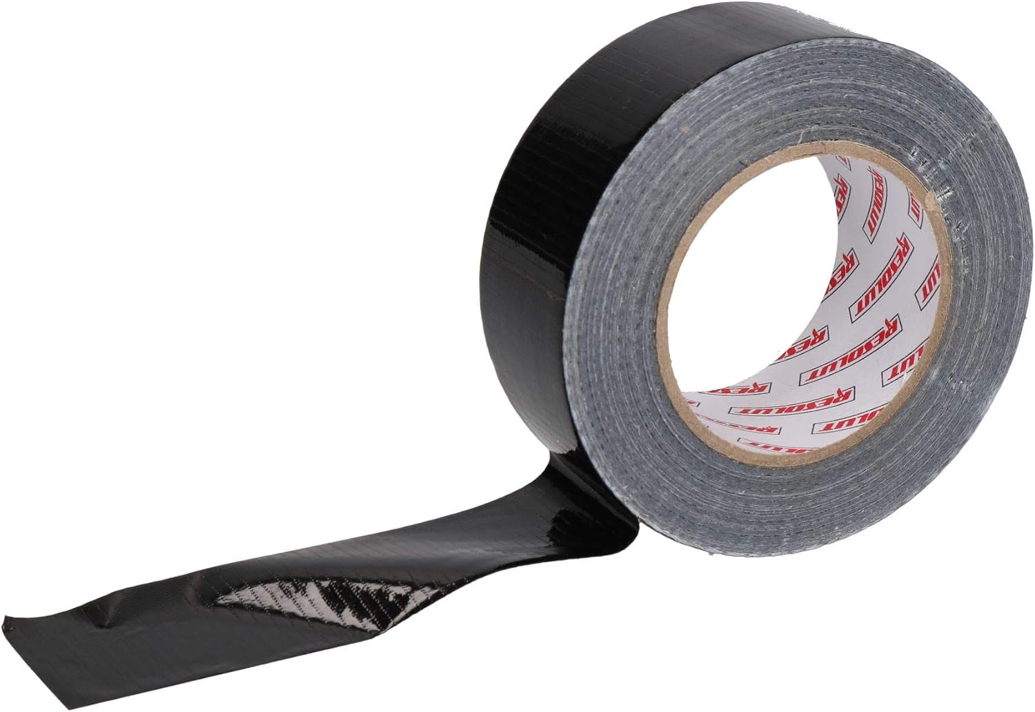 2 x Heavy Duty Waterproof Black Duct Tape 50mm Wide x 50 Metres Total Length