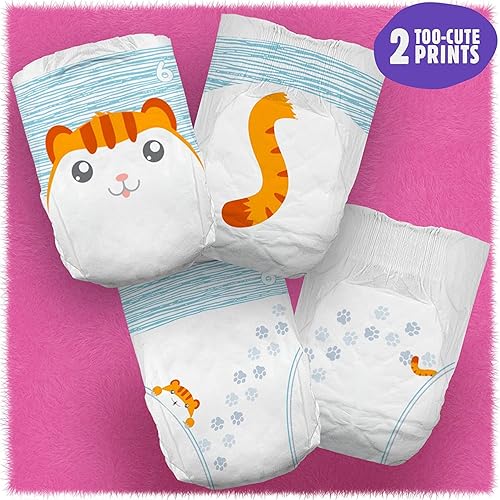 Miniatura 3 de Cuties Pañales Skin Smart, absorbentes e hipoalergénicos con pestañas flexibles y seguras, estuche a granel, tamaño 6, 200 unidades