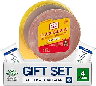 Salutem Vita – Cotto Salami Deli Lunch Meat, Gift Set – Pack of 4